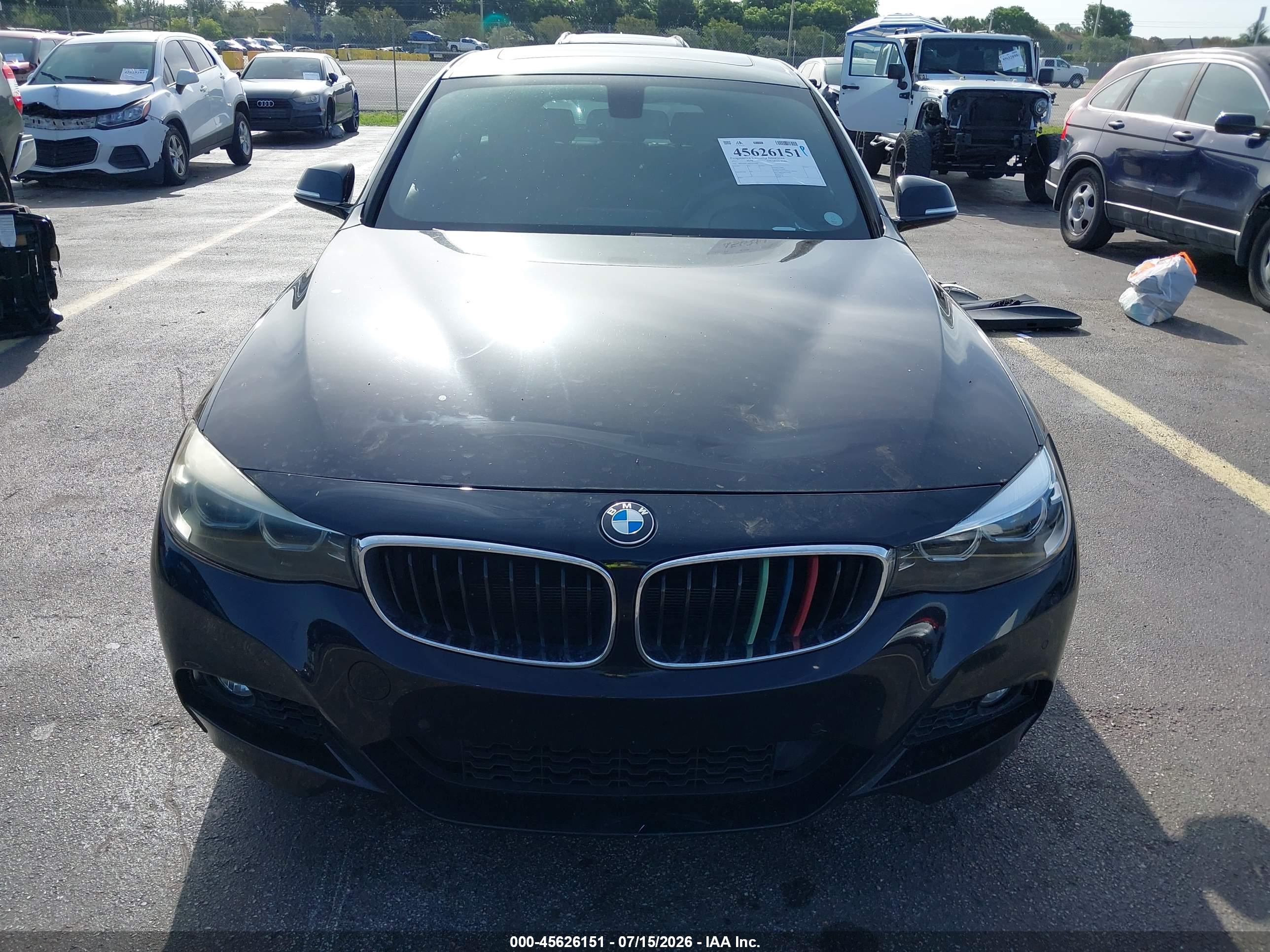 2017 BMW 330I GRAN TURISMO XDRIVE