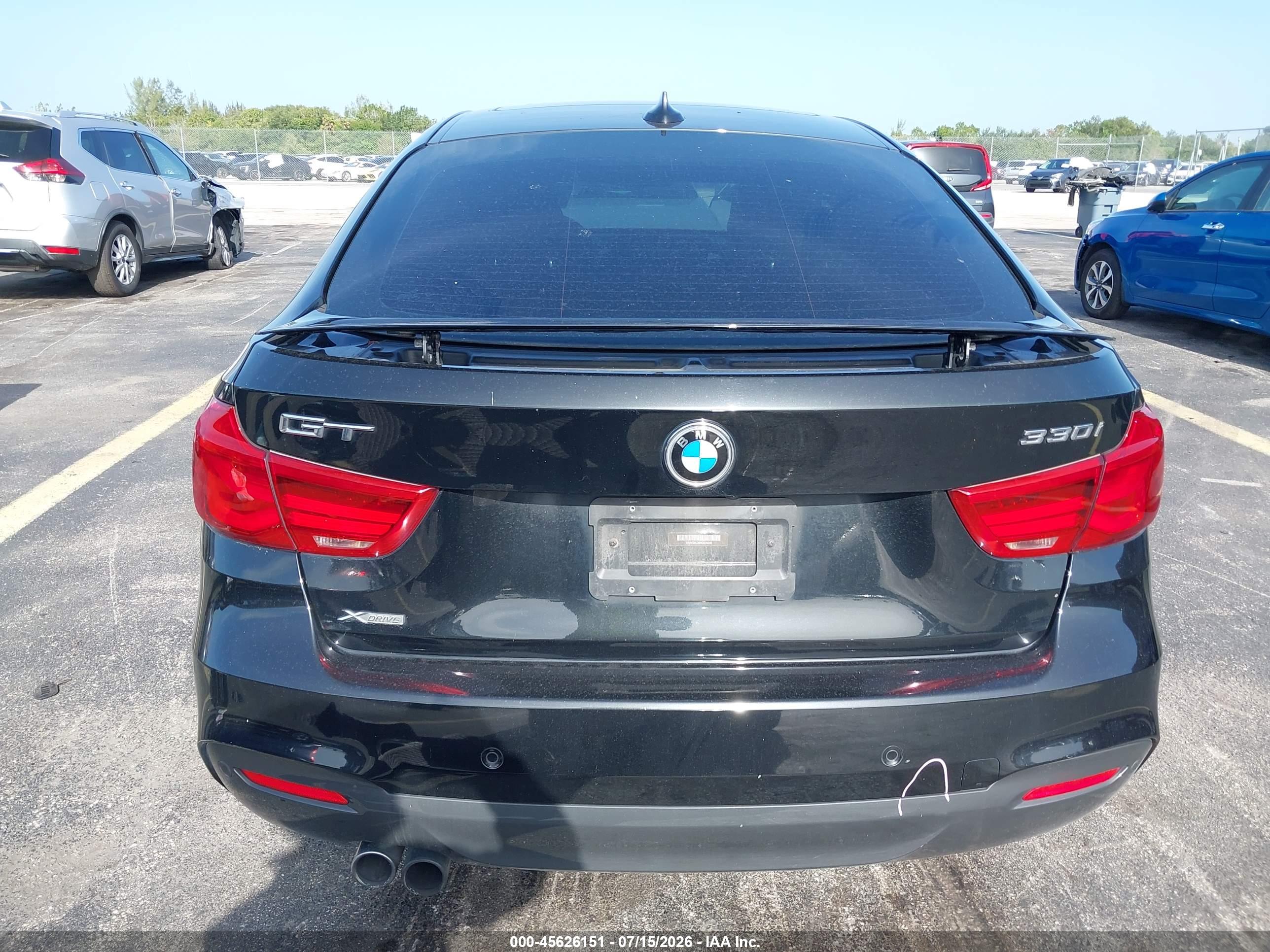 2017 BMW 330I GRAN TURISMO XDRIVE