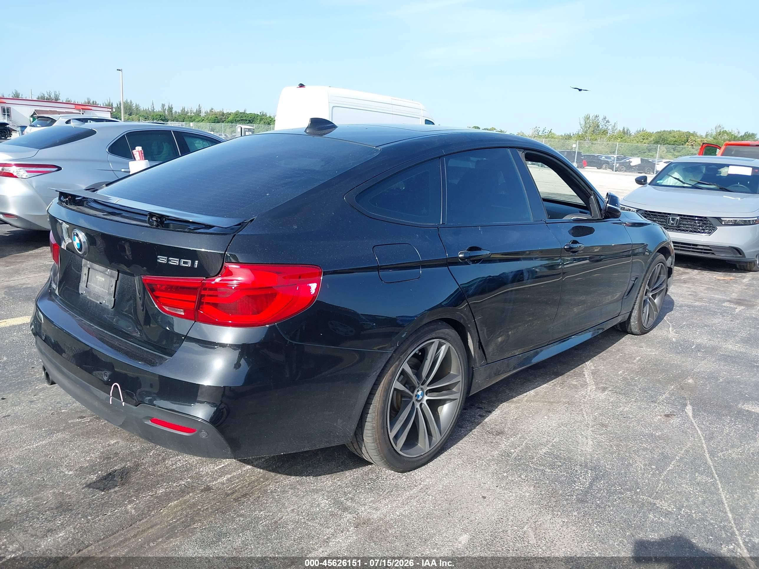 2017 BMW 330I GRAN TURISMO XDRIVE