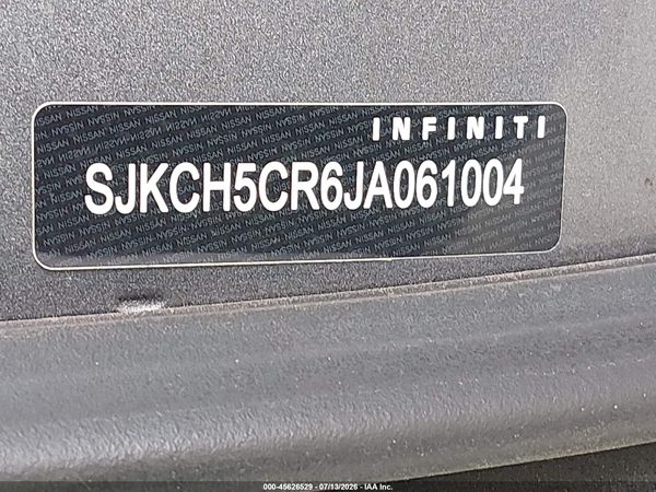 2018 INFINITI QX30 LUXURY