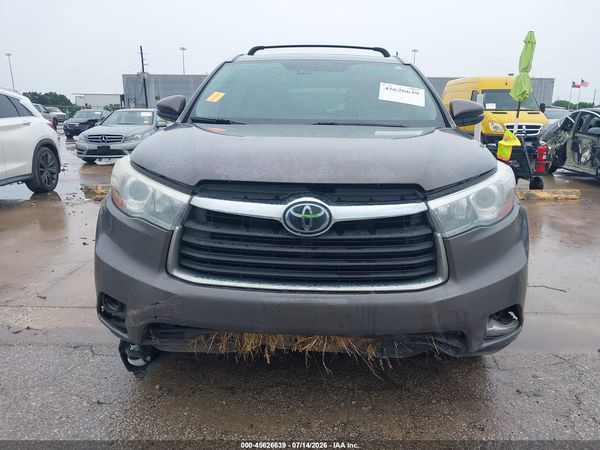 2016 TOYOTA HIGHLANDER LIMITED PLATINUM V6