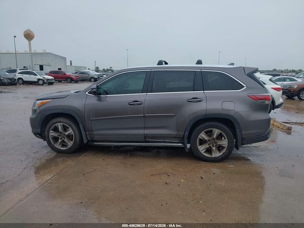 2016 TOYOTA HIGHLANDER LIMITED PLATINUM V6