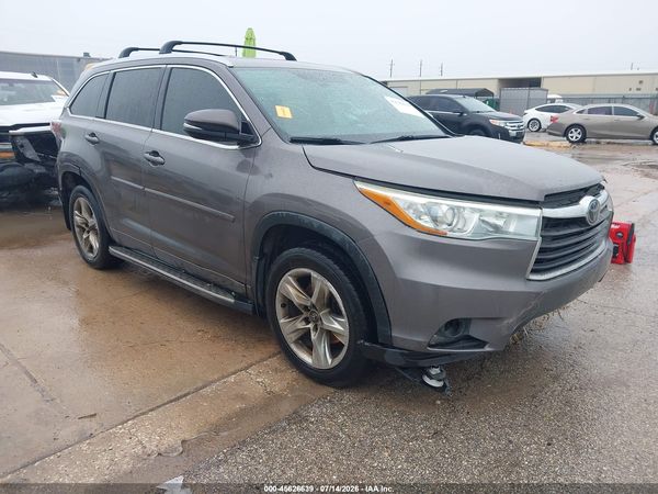 2016 TOYOTA HIGHLANDER LIMITED PLATINUM V6