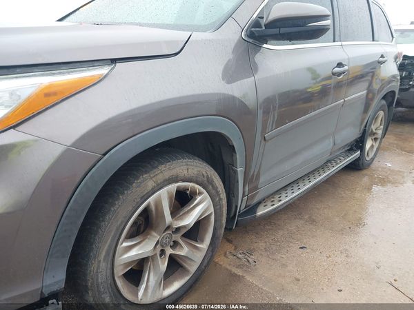 2016 TOYOTA HIGHLANDER LIMITED PLATINUM V6