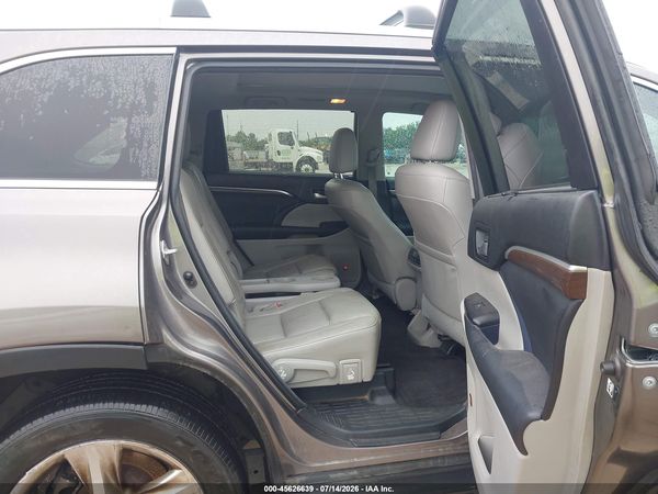 2016 TOYOTA HIGHLANDER LIMITED PLATINUM V6