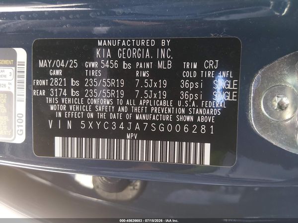 2025 KIA EV6 WIND RWD
