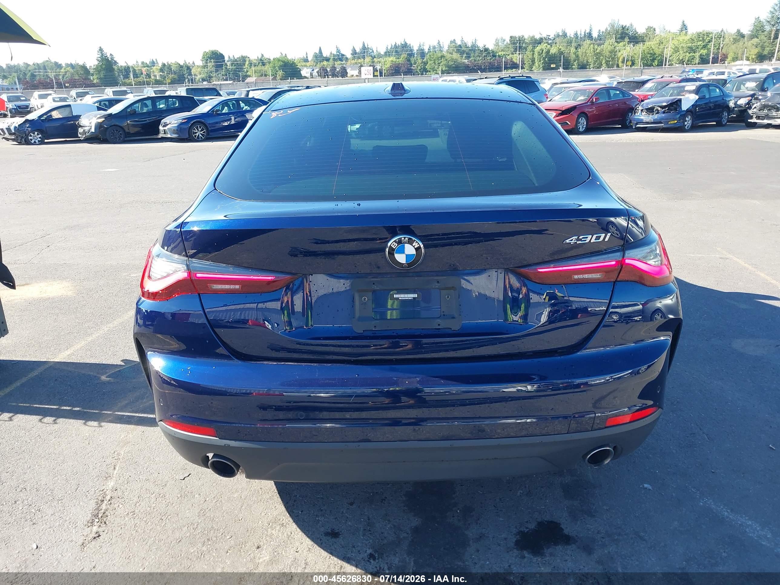 2022 BMW 430I GRAN COUPE