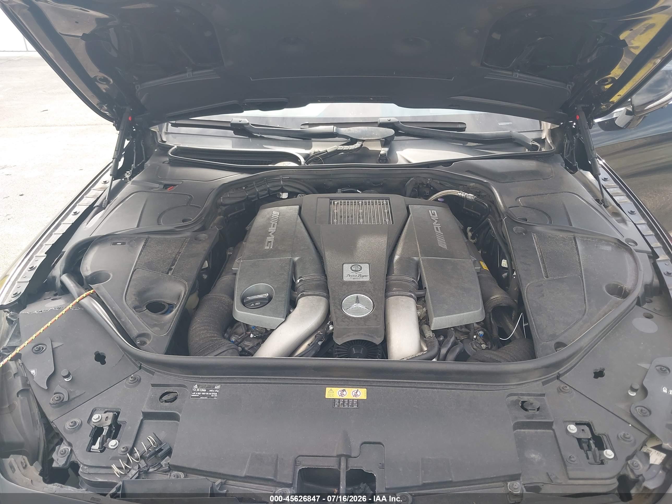 2016 MERCEDES-BENZ AMG S 63 4MATIC