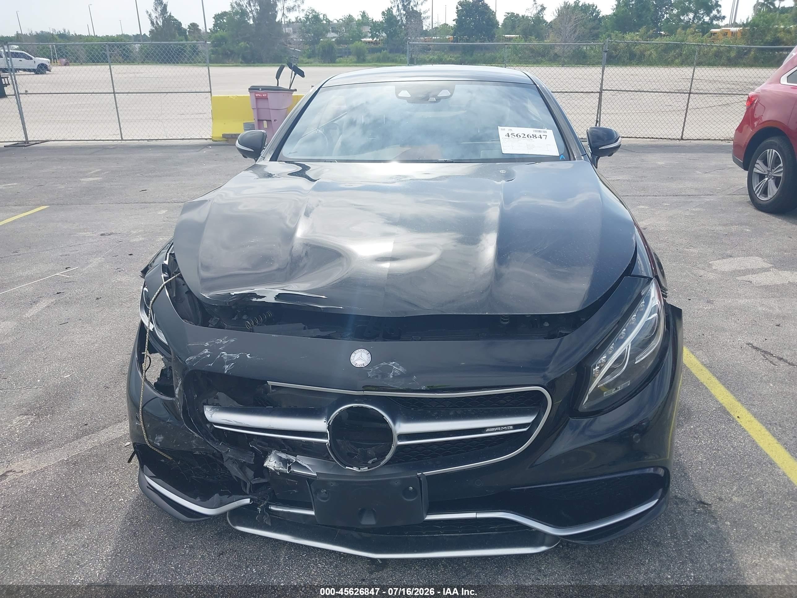 2016 MERCEDES-BENZ AMG S 63 4MATIC