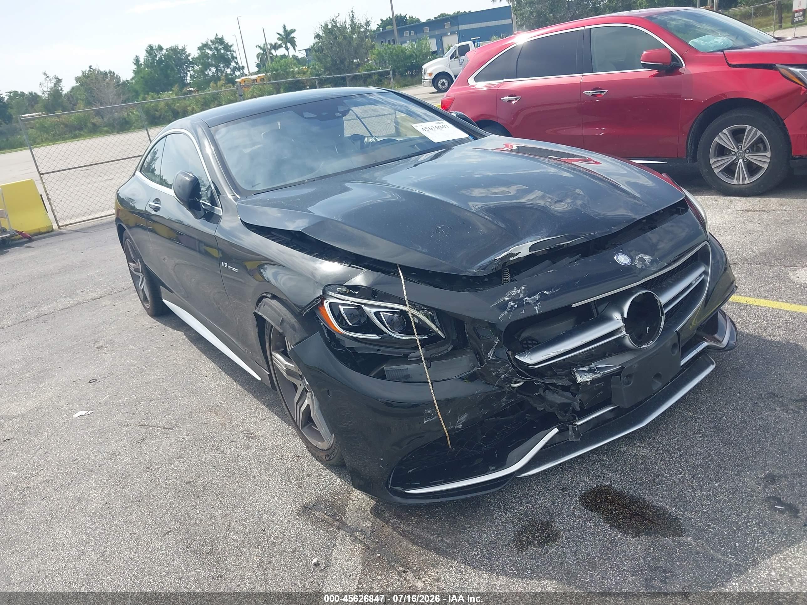 2016 MERCEDES-BENZ AMG S 63 4MATIC