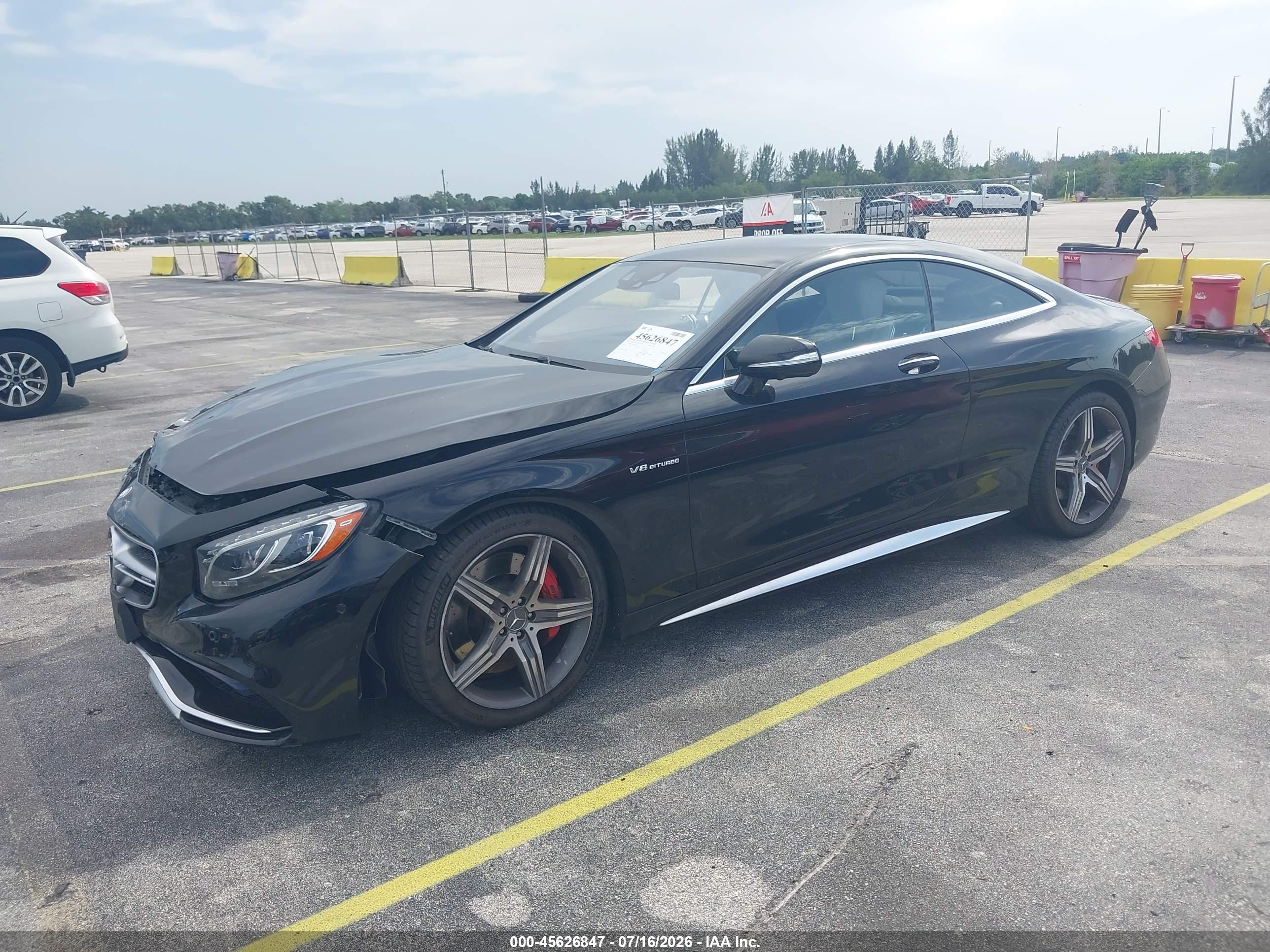2016 MERCEDES-BENZ AMG S 63 4MATIC