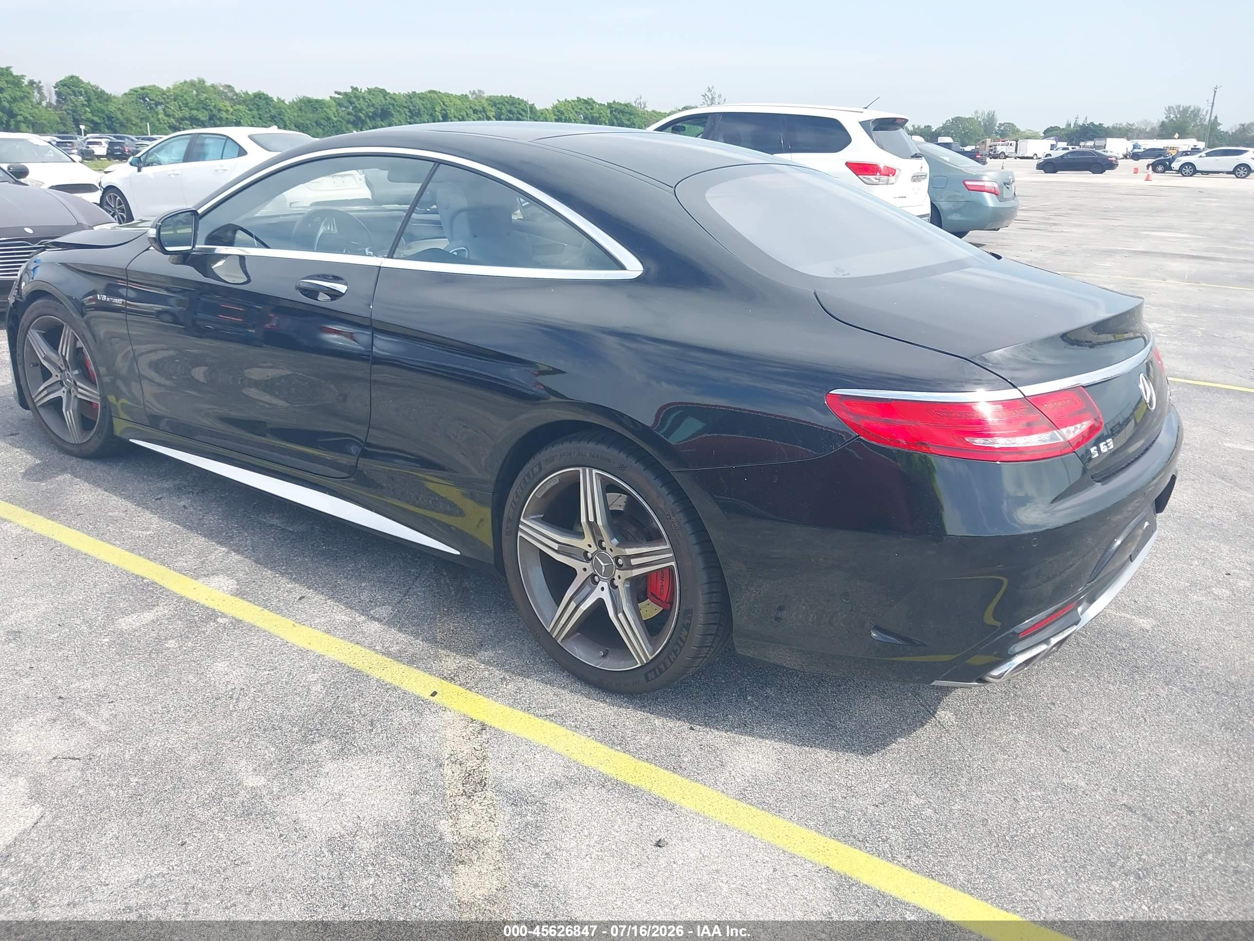 2016 MERCEDES-BENZ AMG S 63 4MATIC