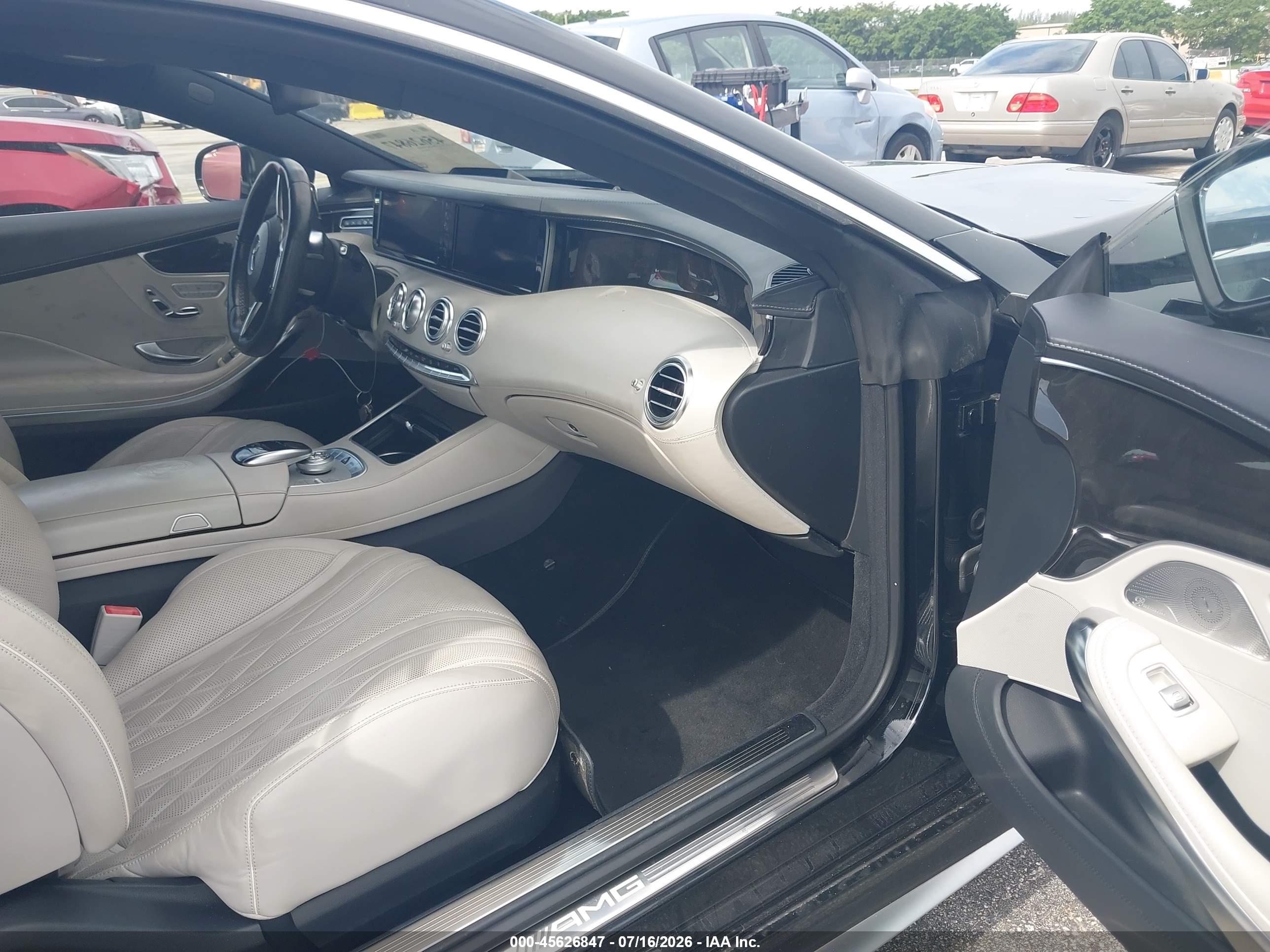 2016 MERCEDES-BENZ AMG S 63 4MATIC