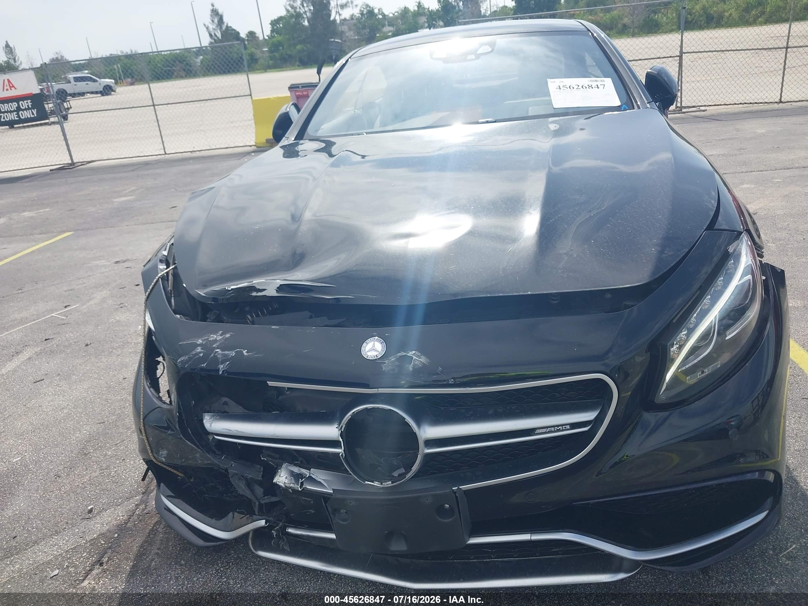 2016 MERCEDES-BENZ AMG S 63 4MATIC