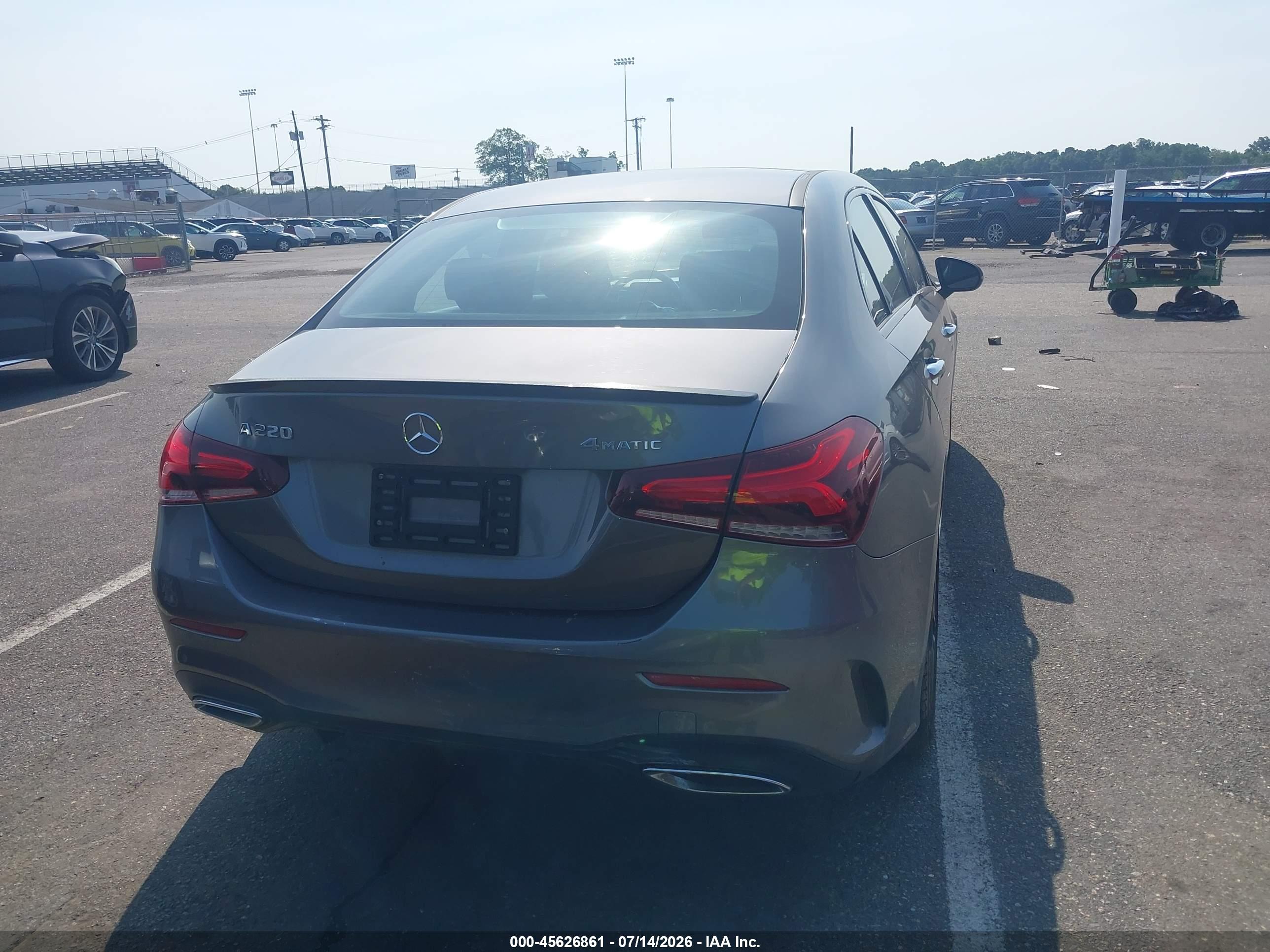2019 MERCEDES-BENZ A 220 4MATIC