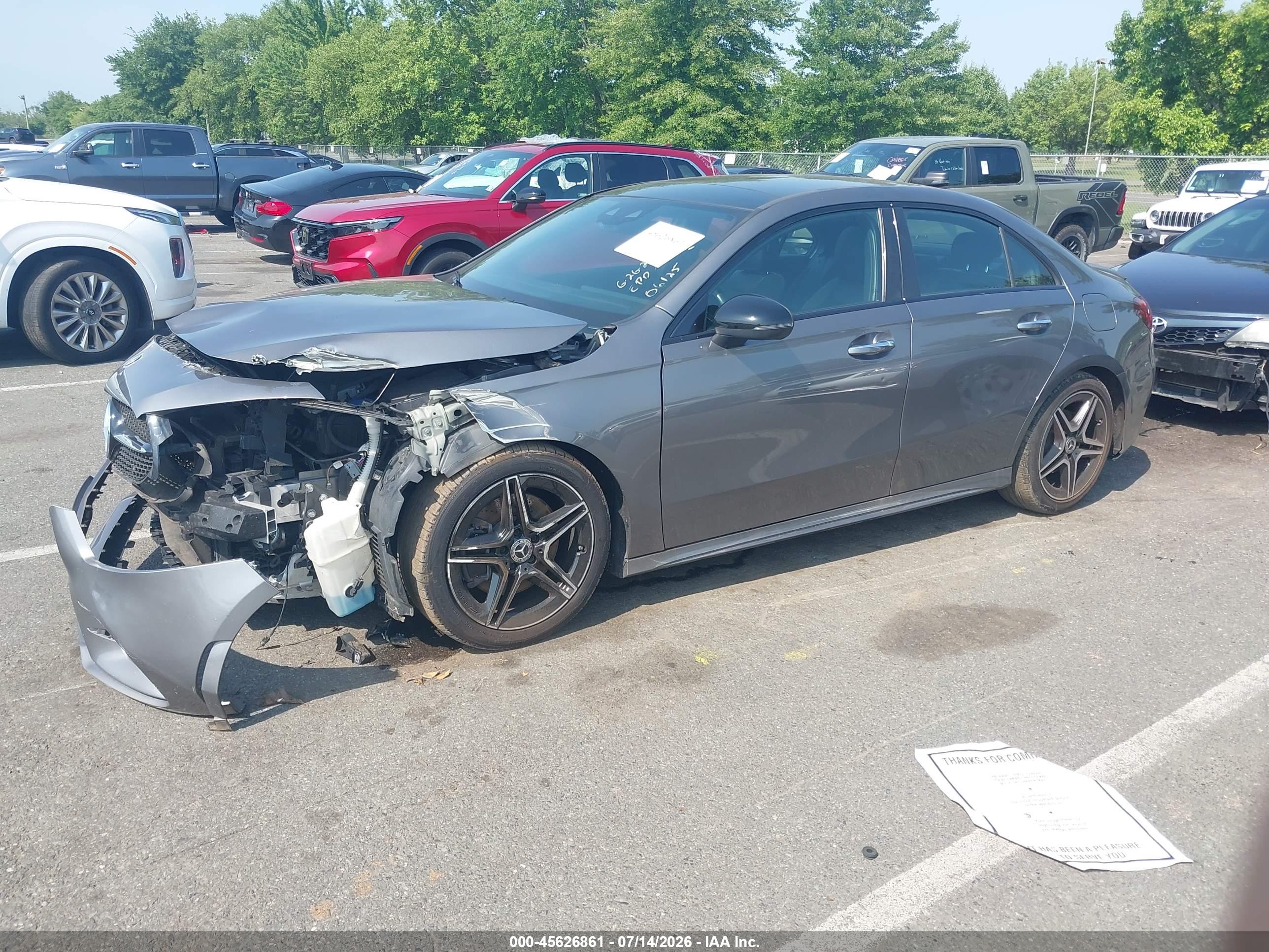2019 MERCEDES-BENZ A 220 4MATIC