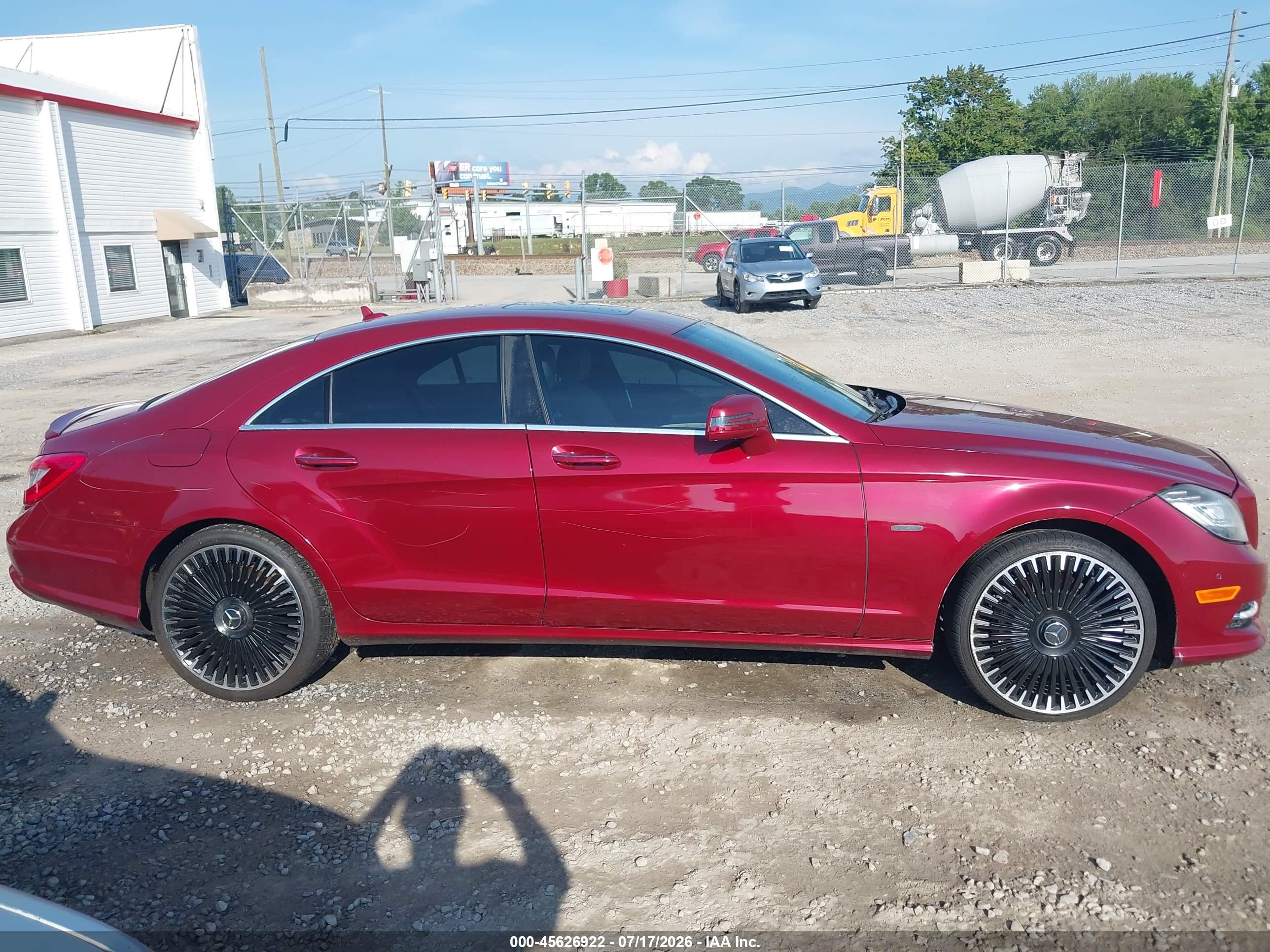 2012 MERCEDES-BENZ CLS 550 4MATIC