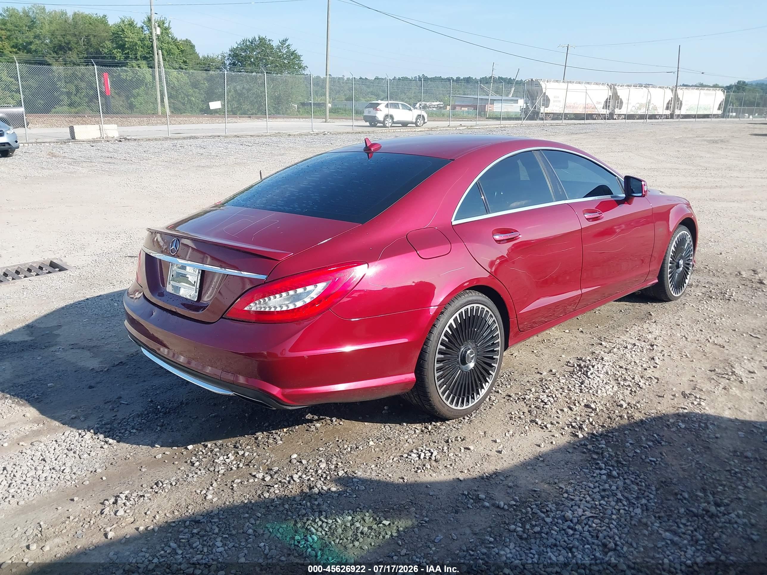 2012 MERCEDES-BENZ CLS 550 4MATIC