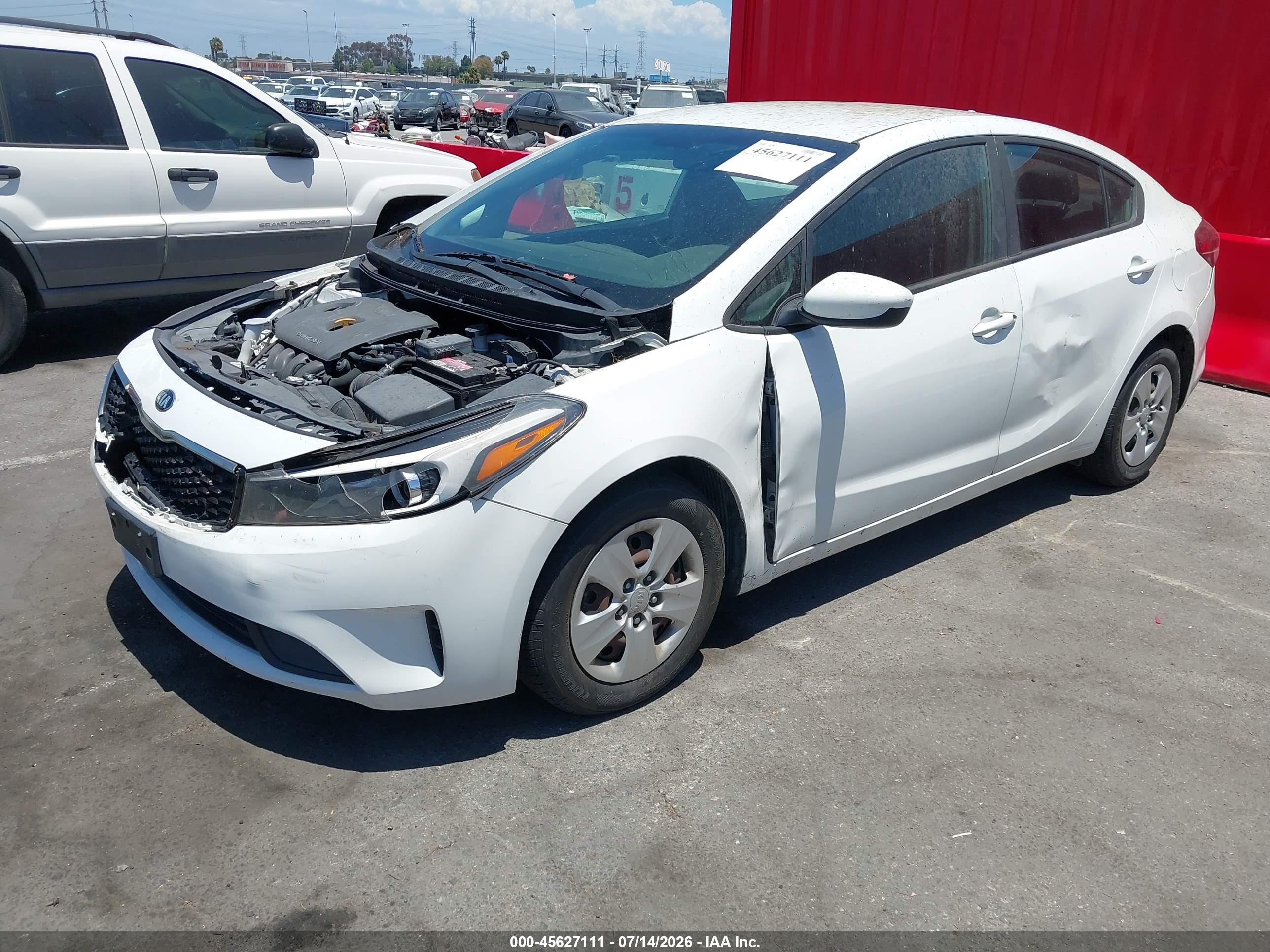 2018 KIA FORTE LX