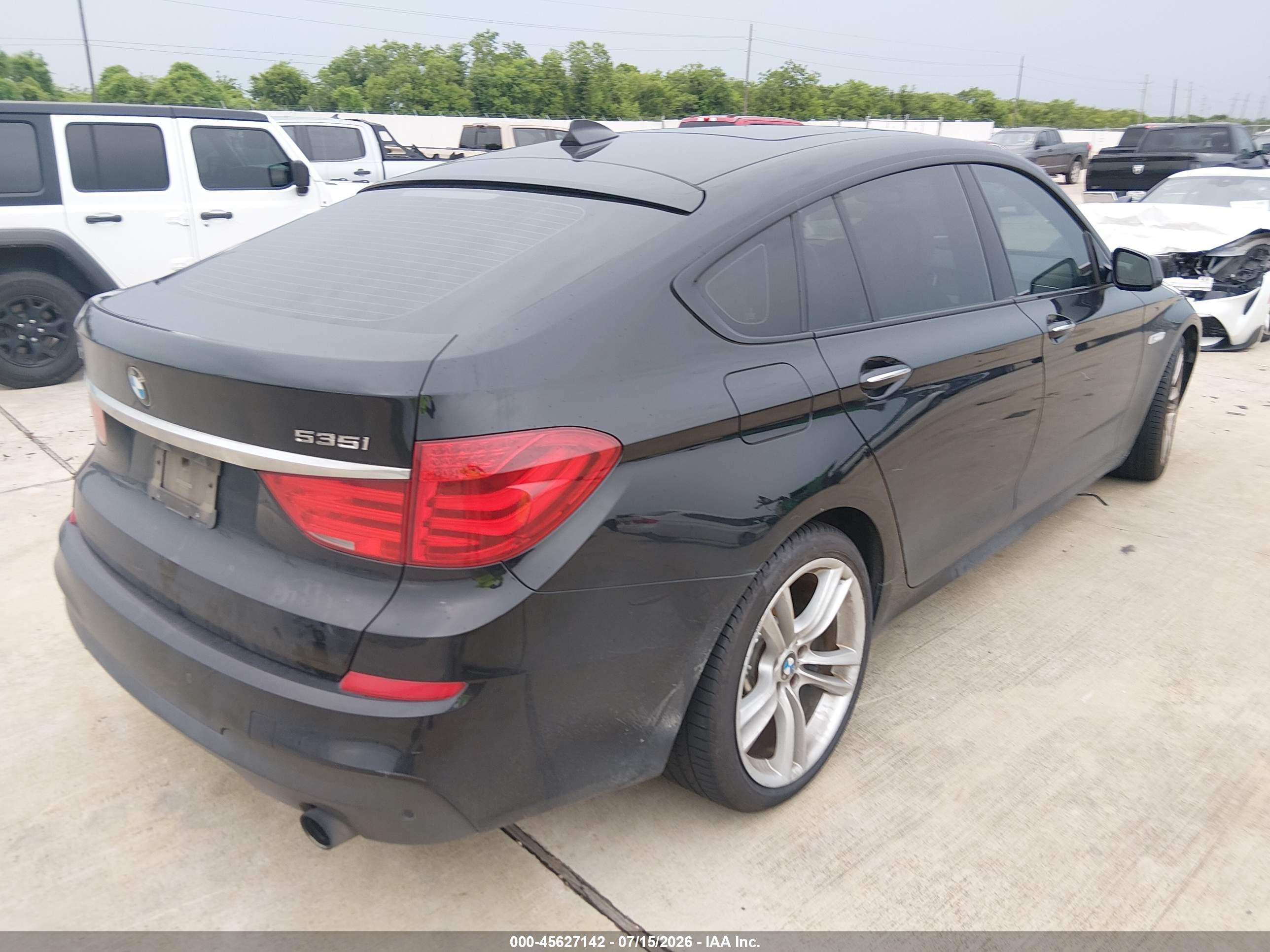2013 BMW 535I GRAN TURISMO GT