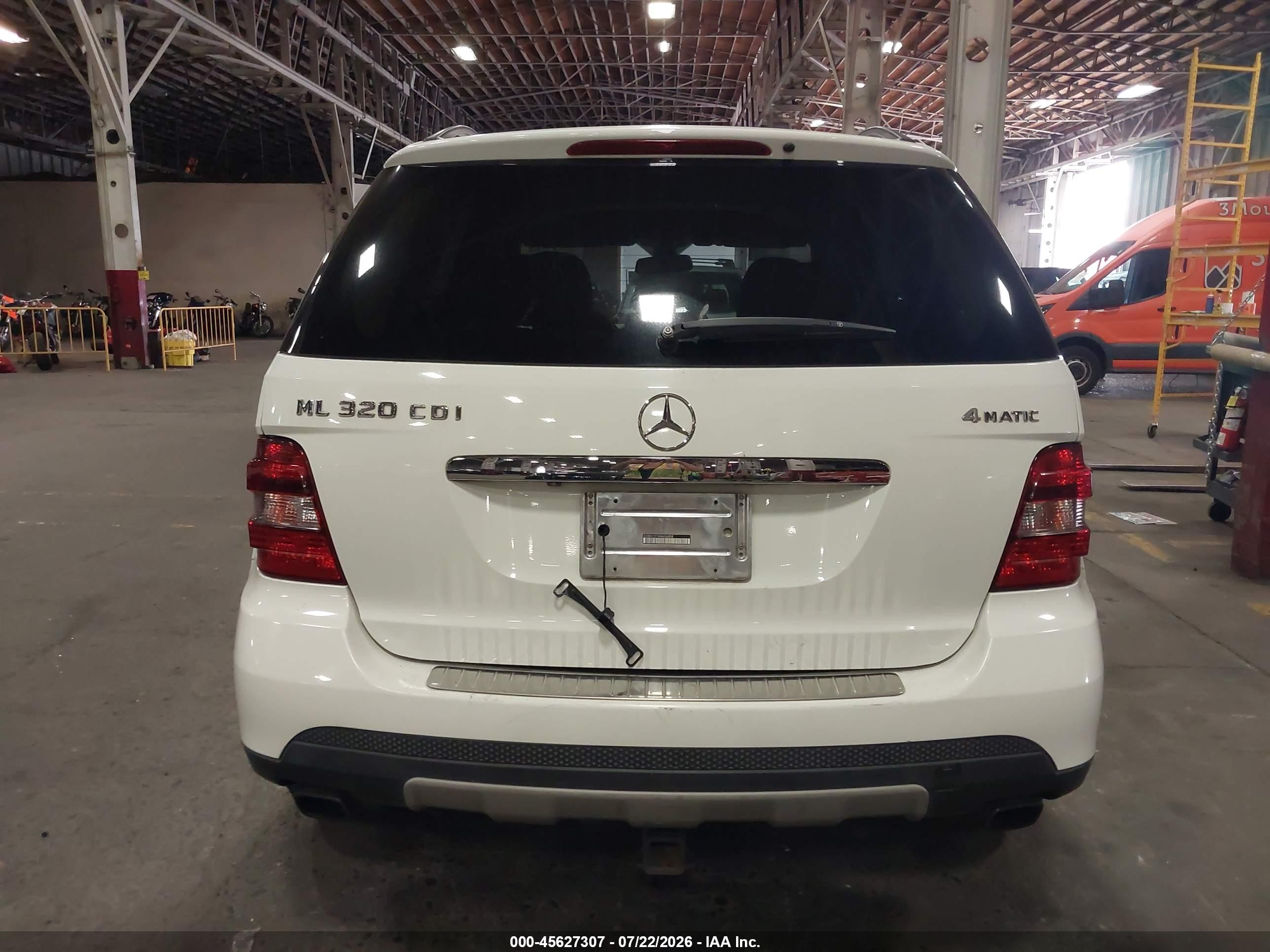 2008 MERCEDES-BENZ M-CLASS ML320 CDI 4MATIC