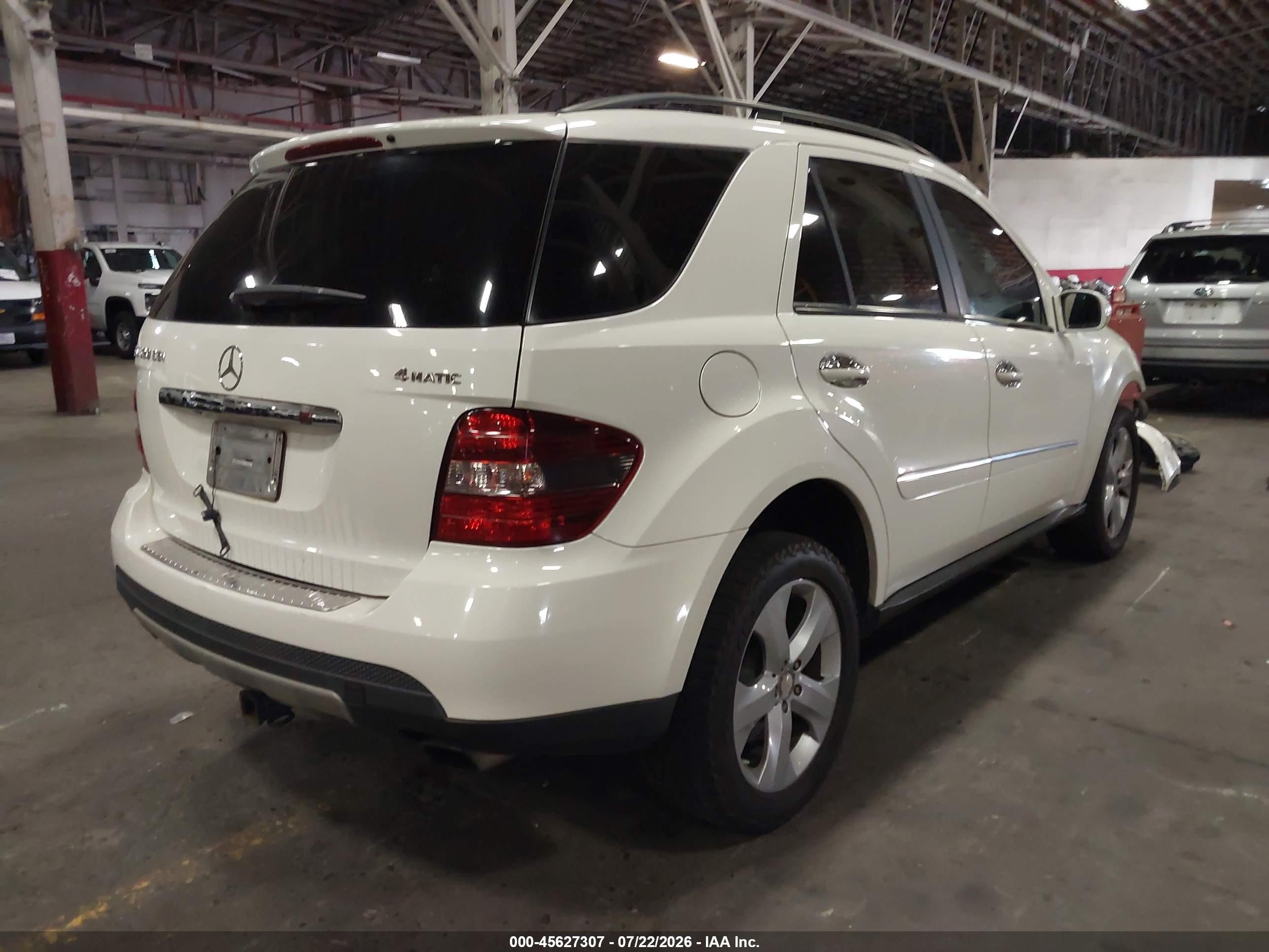 2008 MERCEDES-BENZ M-CLASS ML320 CDI 4MATIC