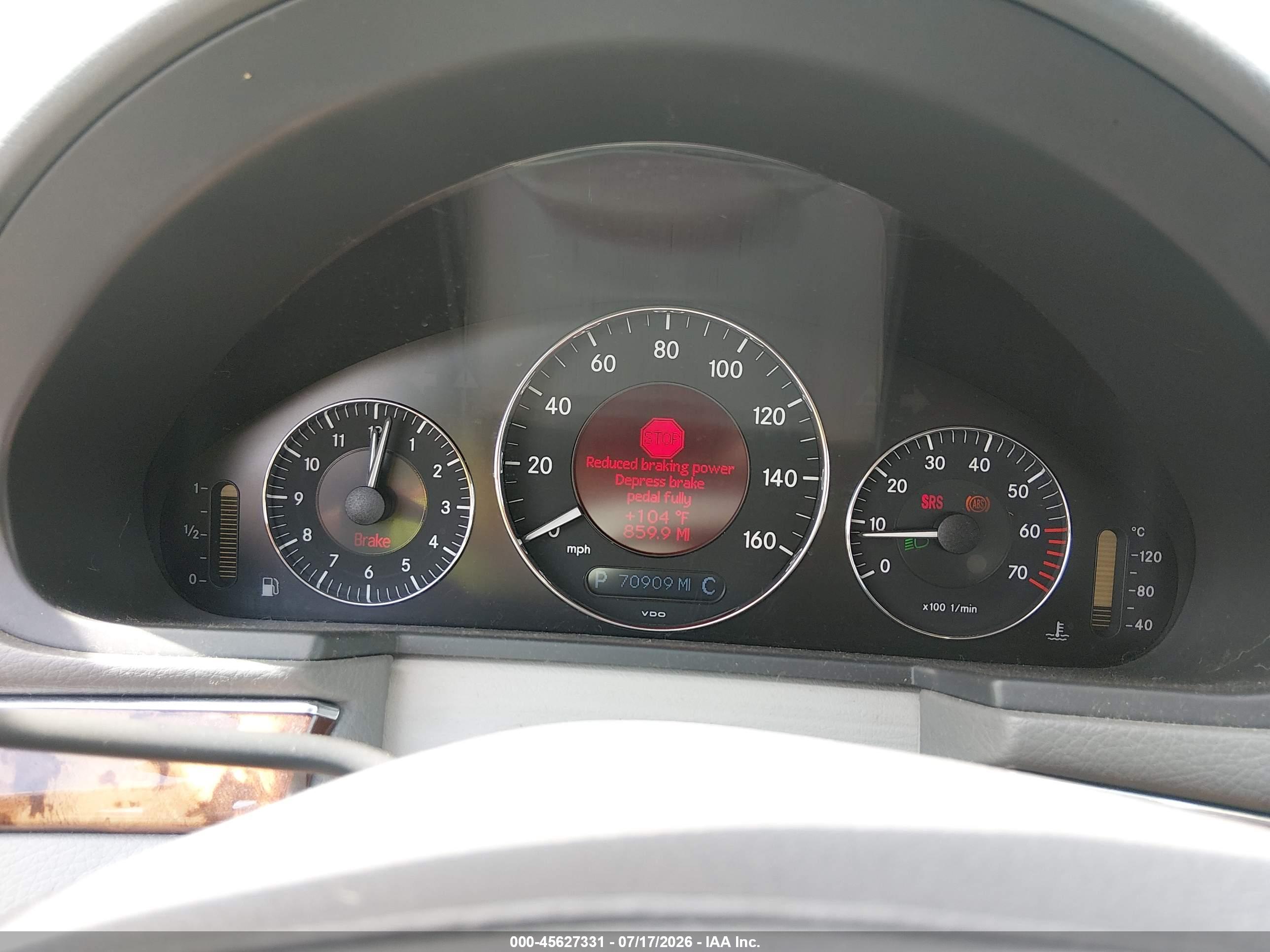 2005 MERCEDES-BENZ E 320 E320