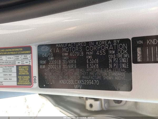 2019 KIA NIRO FE