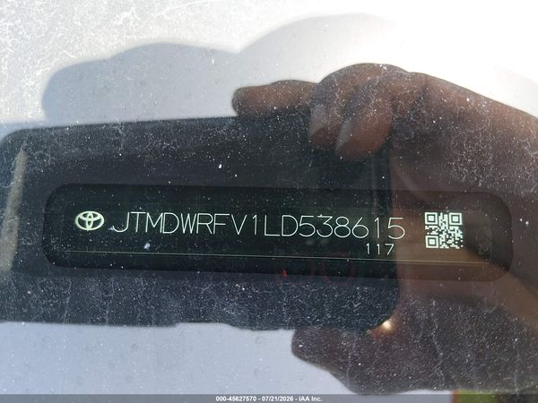 2020 TOYOTA RAV4 HYBRID LIMITED