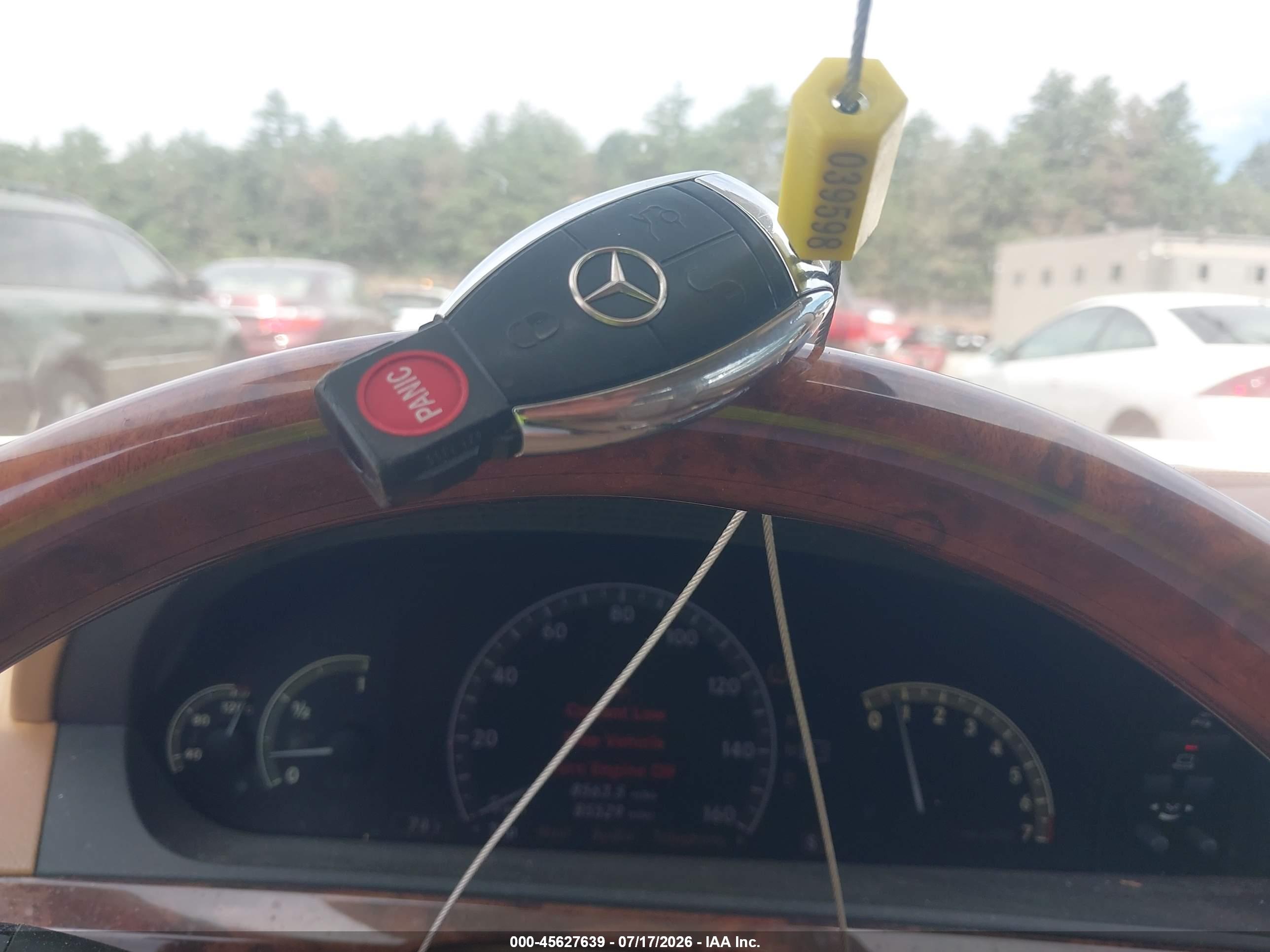 2008 MERCEDES-BENZ S 550 S550 4 MATIC