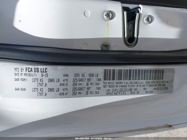 2020 JEEP CHEROKEE LATITUDE FWD