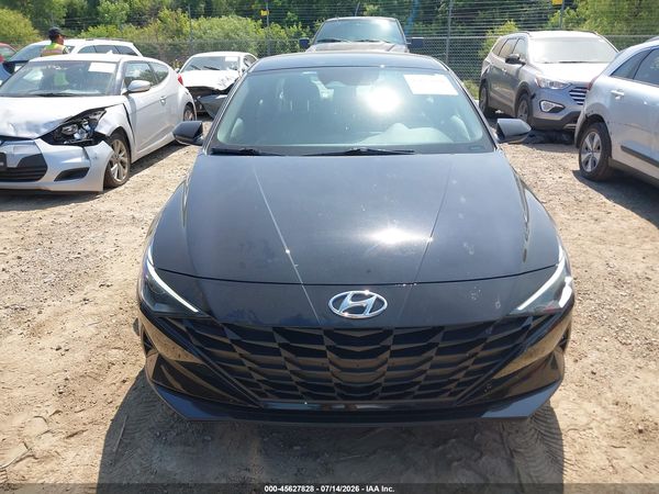 2022 HYUNDAI ELANTRA HYBRID BLUE