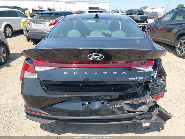2022 HYUNDAI ELANTRA HYBRID BLUE