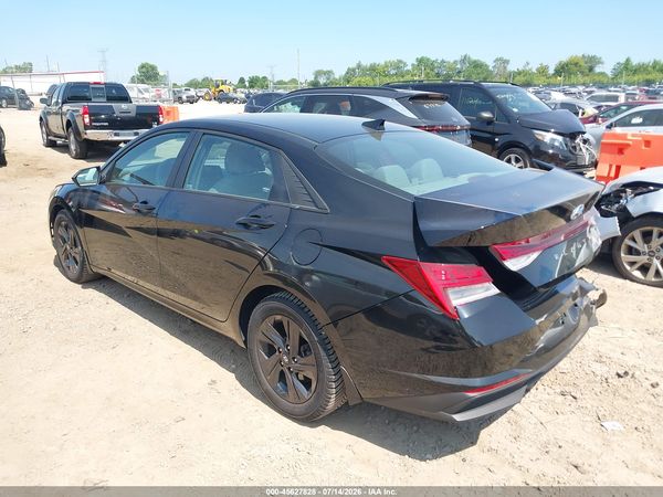 2022 HYUNDAI ELANTRA HYBRID BLUE