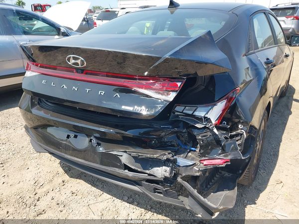 2022 HYUNDAI ELANTRA HYBRID BLUE