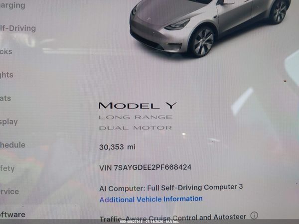 2023 TESLA MODEL Y
