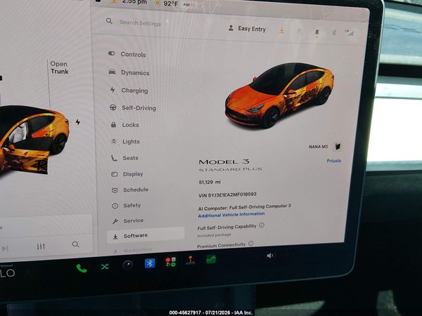 2021 TESLA MODEL 3