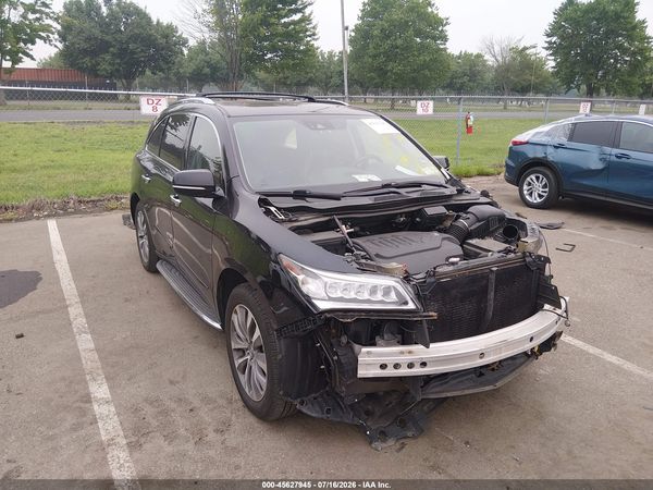 2016 ACURA MDX SH-AWD w/Tech pkg & RES