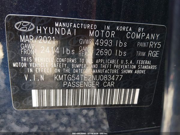 2022 GENESIS G70 3.3T AWD