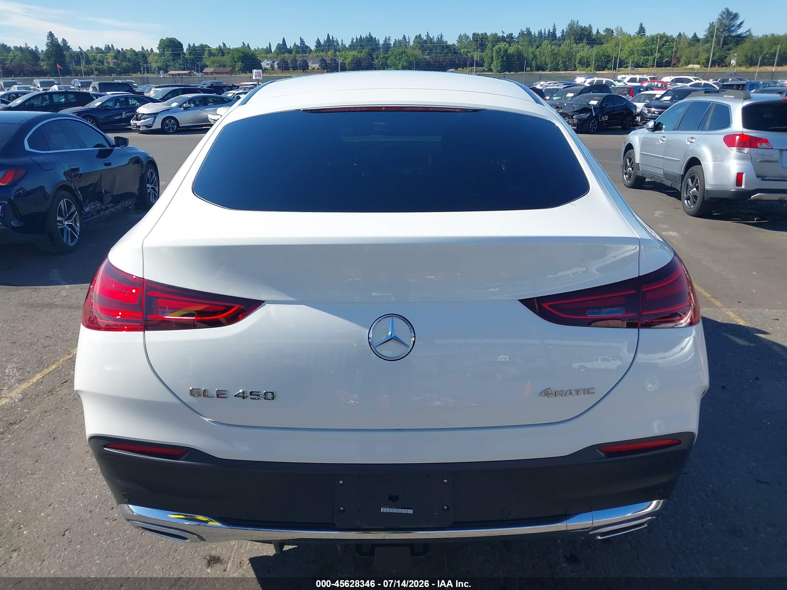 2025 MERCEDES-BENZ GLE 450 COUPE 4MATIC