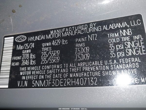 2024 HYUNDAI TUCSON SEL