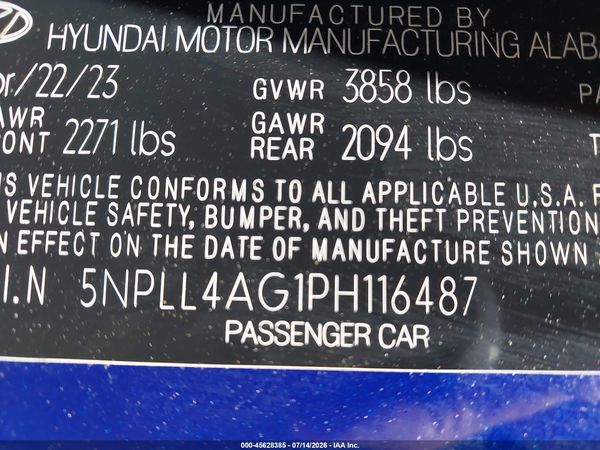2023 HYUNDAI ELANTRA SE