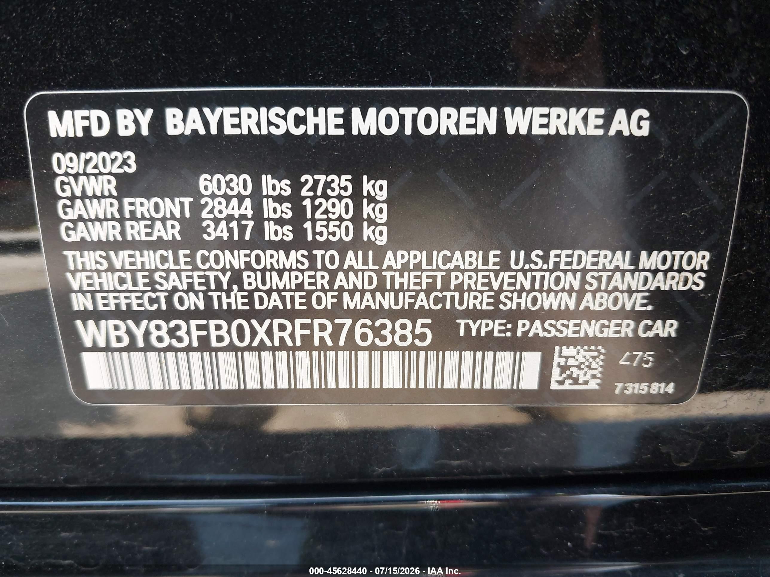 2024 BMW I4 GRAN COUPE XDRIVE40