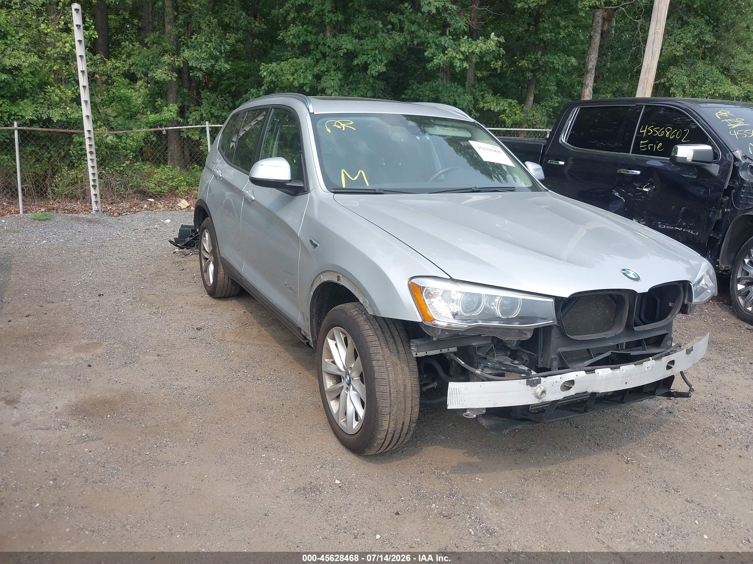 2015 BMW X3 XDRIVE28I