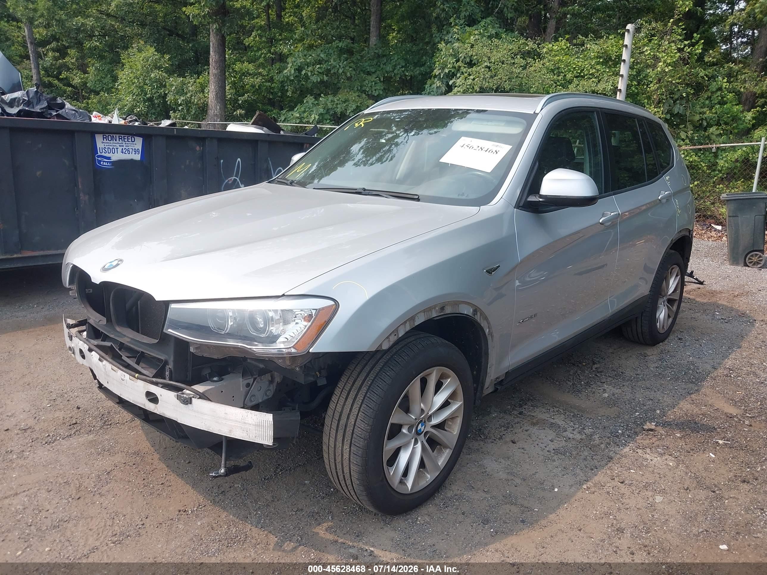 2015 BMW X3 XDRIVE28I