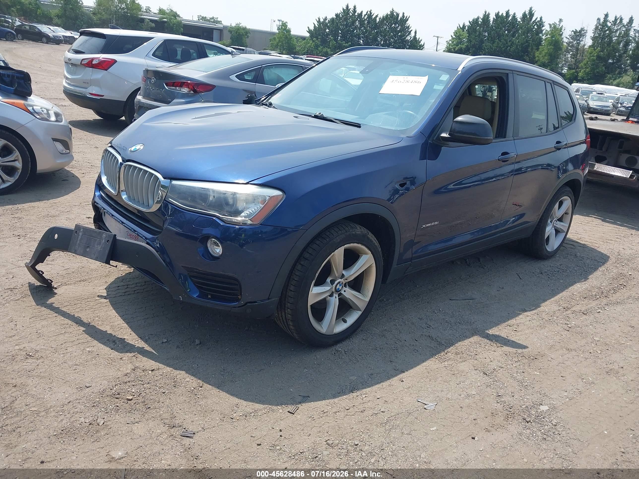 2017 BMW X3 XDRIVE28I