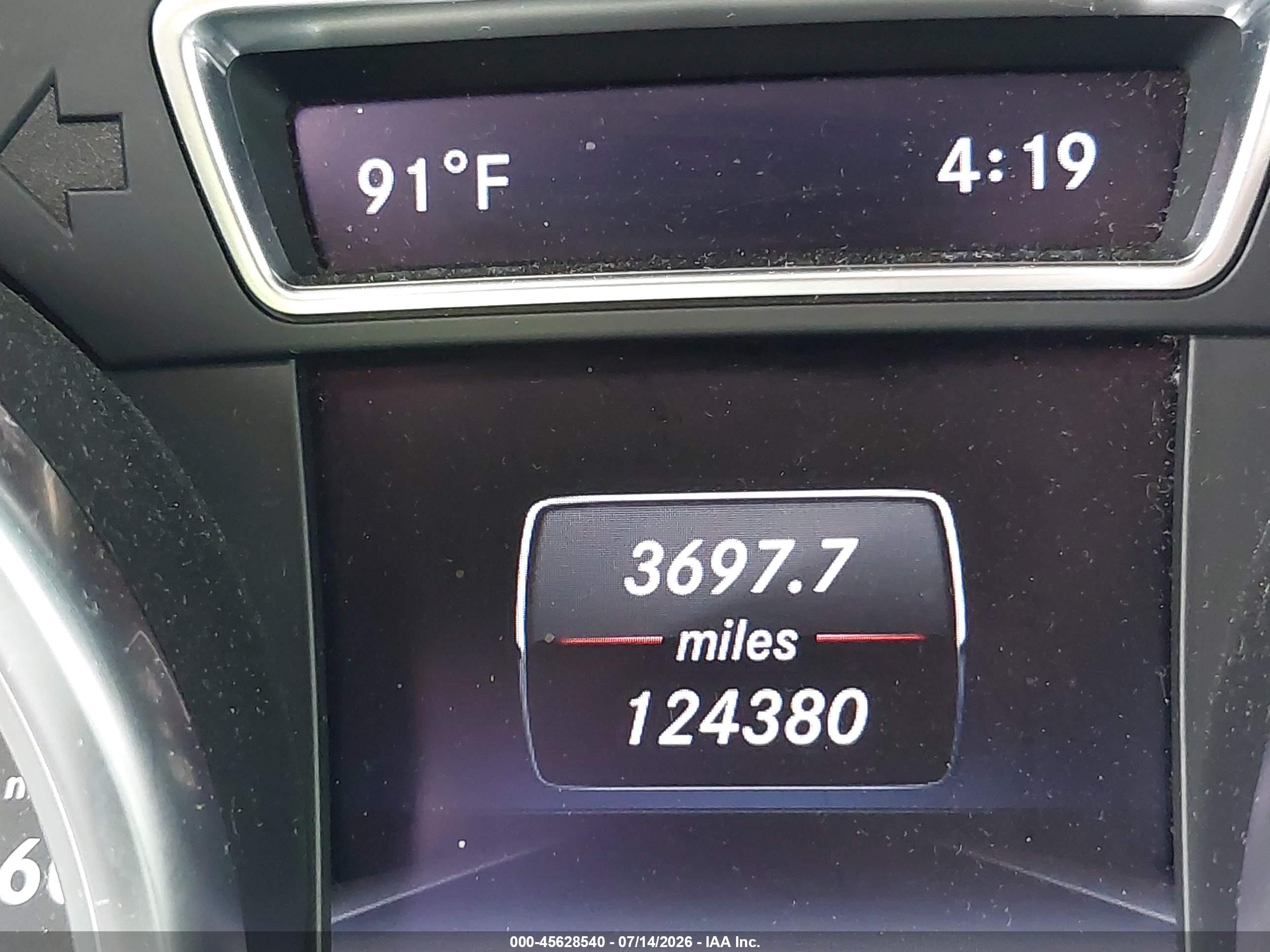 2014 MERCEDES-BENZ ML 350 ML350