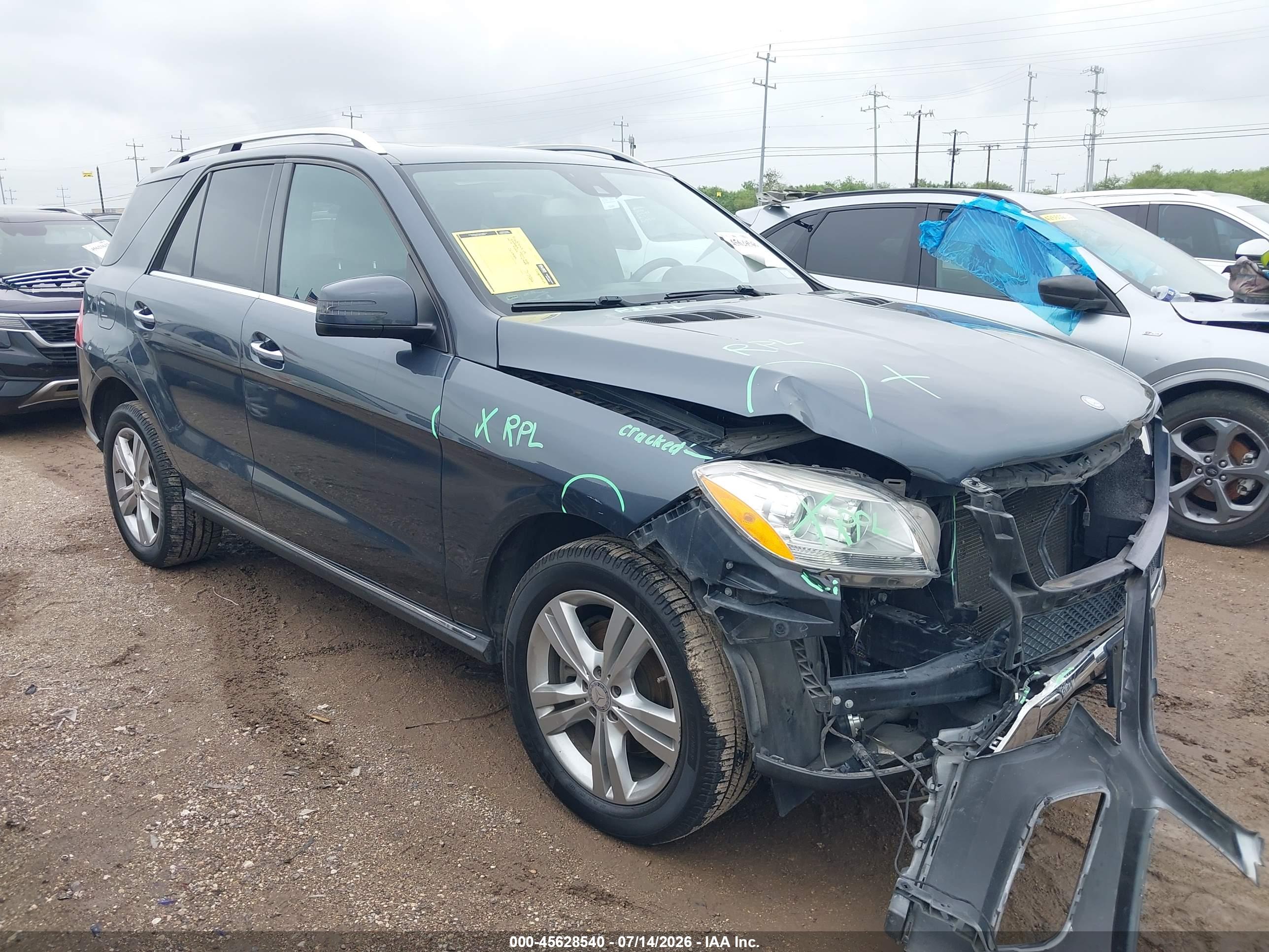 2014 MERCEDES-BENZ ML 350 ML350
