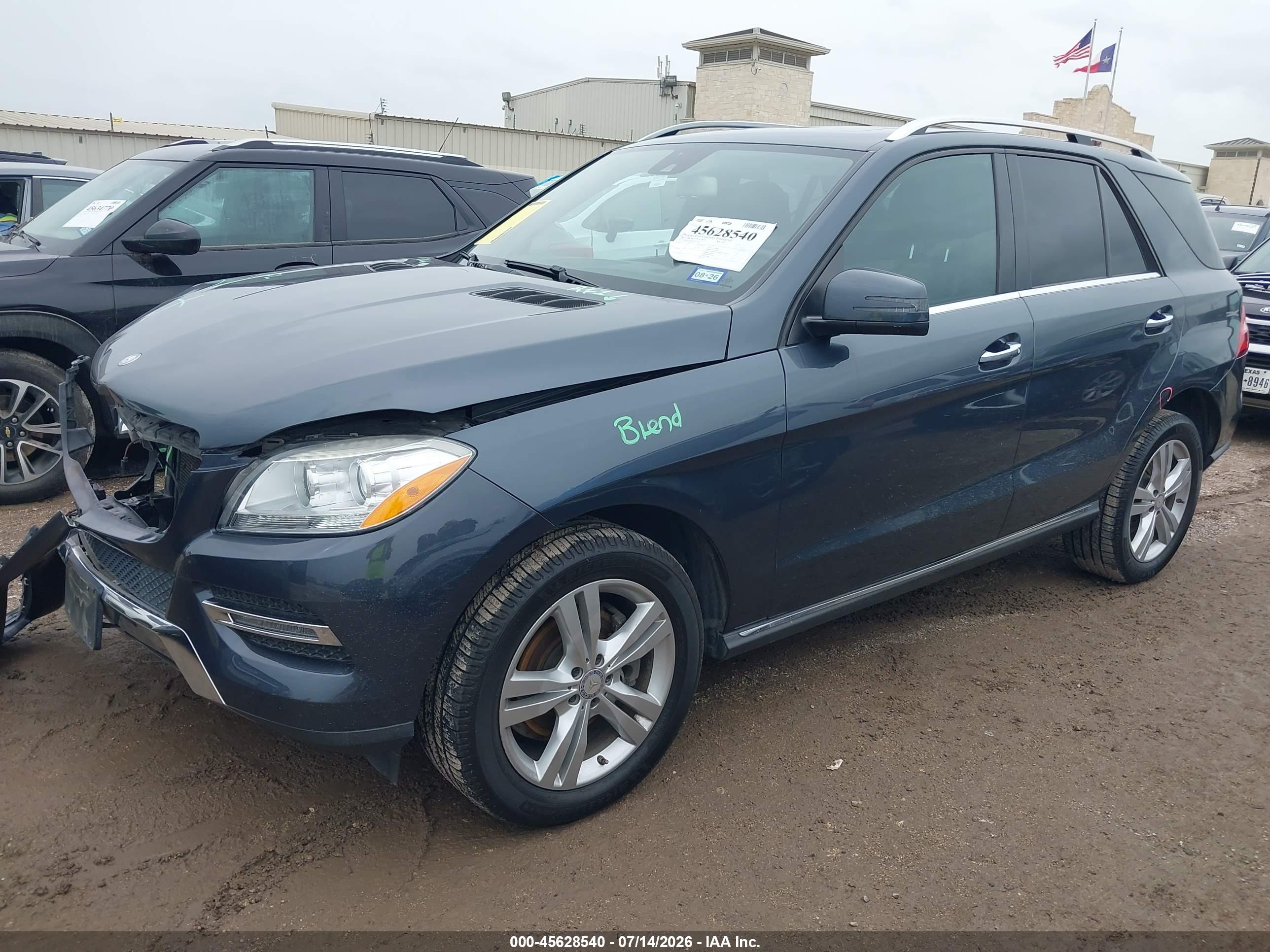 2014 MERCEDES-BENZ ML 350 ML350
