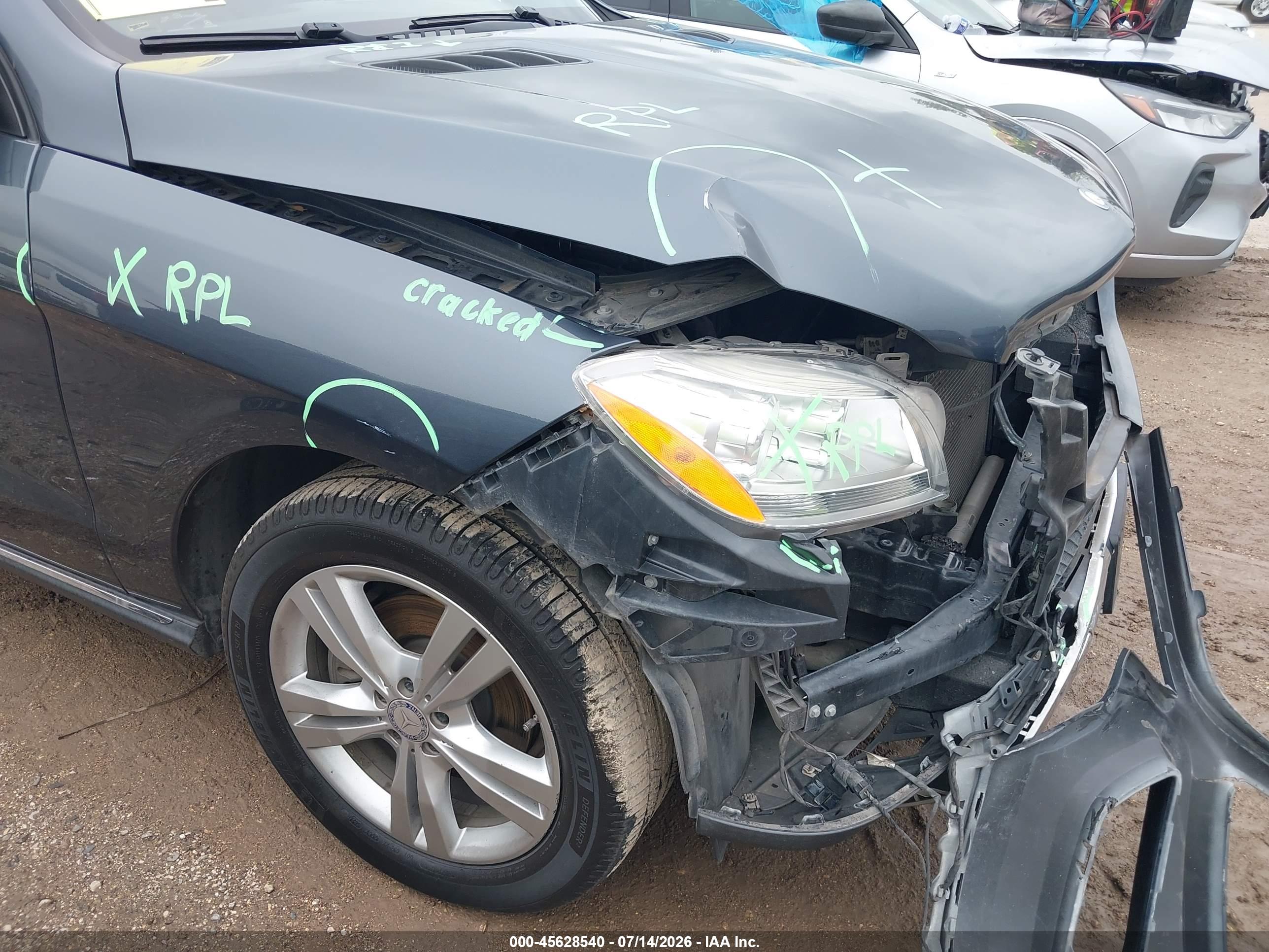 2014 MERCEDES-BENZ ML 350 ML350